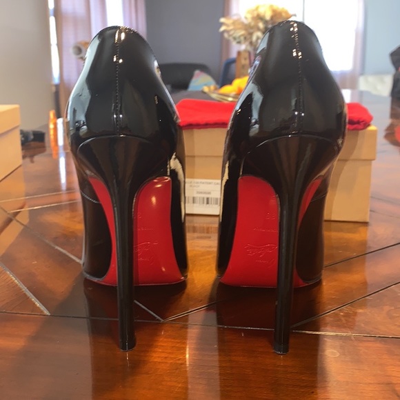 Christian Louboutin Pigalle 120 Patent Calf BK01 size 39 - Picture 8 of 17